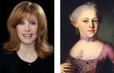 Click to read more Stephanie Powers and Nannerl Mozart
